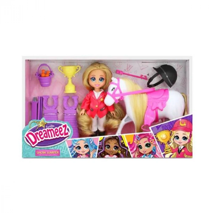 81108 SUN-FNV-MNK-BBK DREAMEEZ MİNİ AT BİNİCİ BEBEK SET