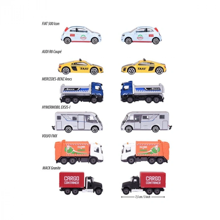 8503000002 City Premium Vehicles 6-asst