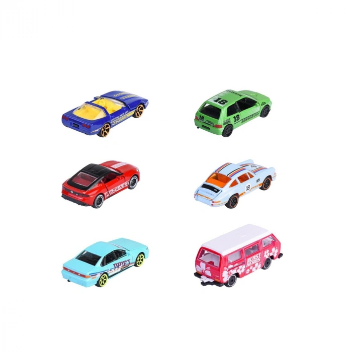 8504100001 CastHeads Premium Cars 6-asst