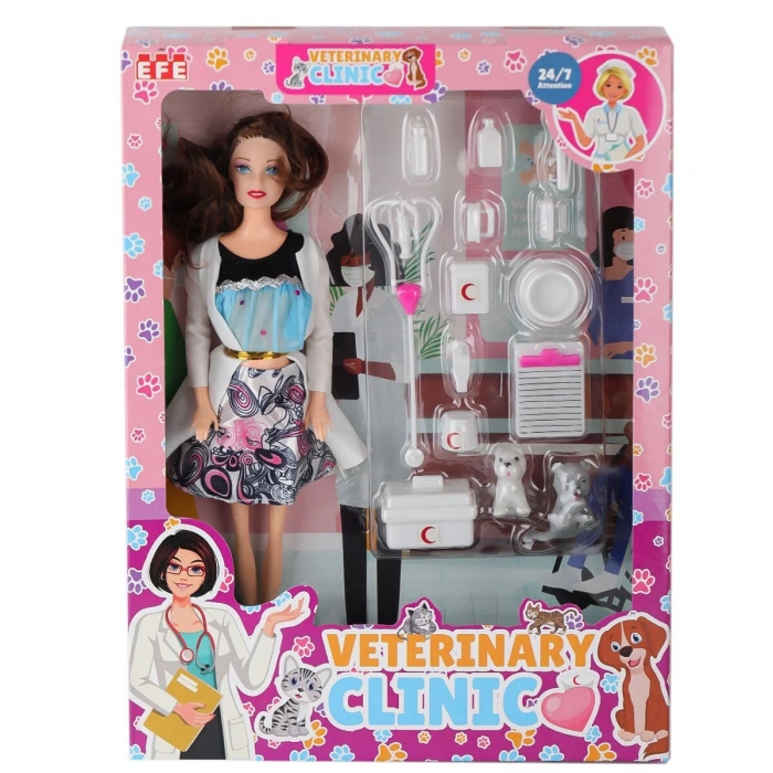 875 Veteriner Manken Bebek -Efe Toys