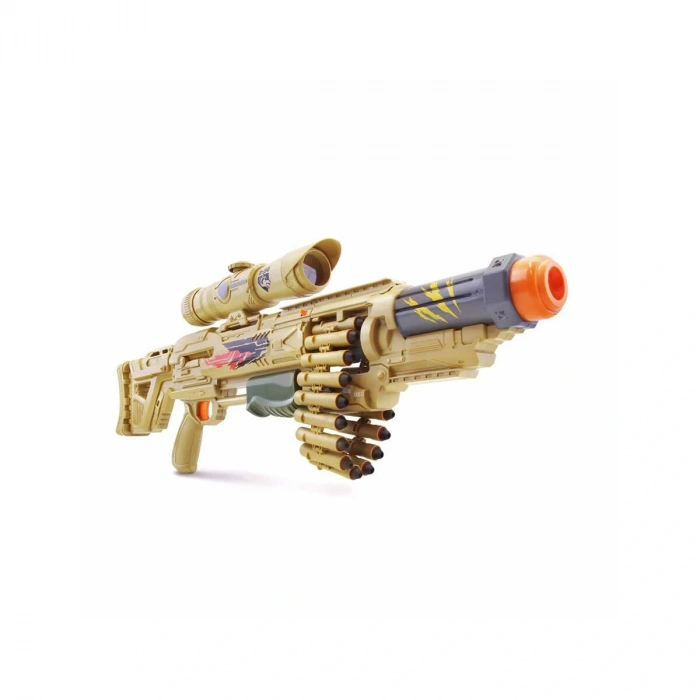 91955 Belt Blitzer 18 Mermili Sünger Dart Atan Silah -Sunman