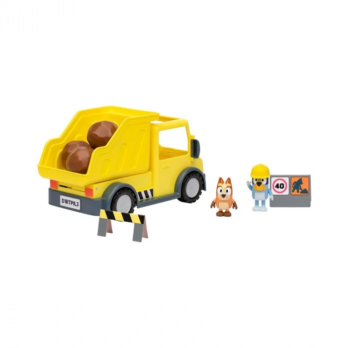 BLUEY 17673 Bluey Damperli Kamyon ve Figür Oyun Seti