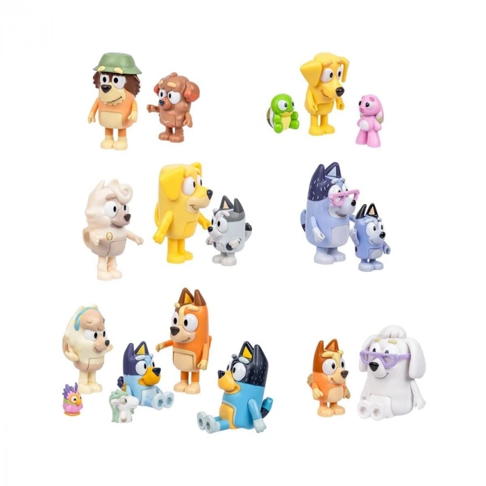 BLUEY 19116 Bluey Ultimate Aile ve Arkadaş 18li Figür Set