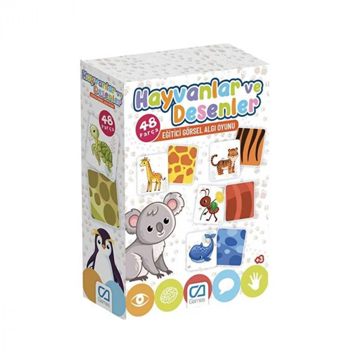 CAEGT-5155 CA GAMES HAYVANLAR VE DESENLERİ