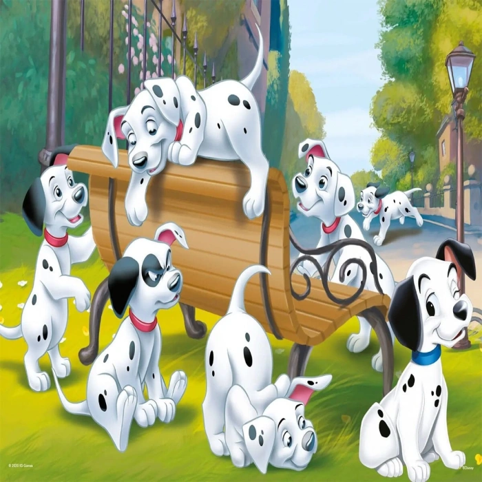 DAL 709 101 DALMATİAN PUZZLE 50