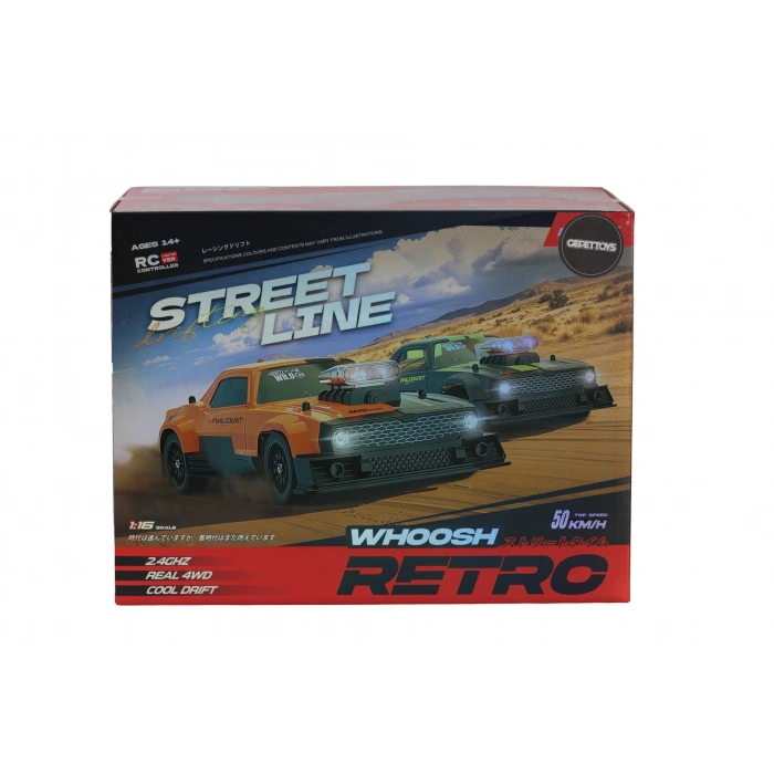 DC163A ELEKTRİKLİ 4X4 RETRO 2İN1 YEDEK DİRFT TERERLİ 50 KM HIZ YAPAN PROF ARAÇ