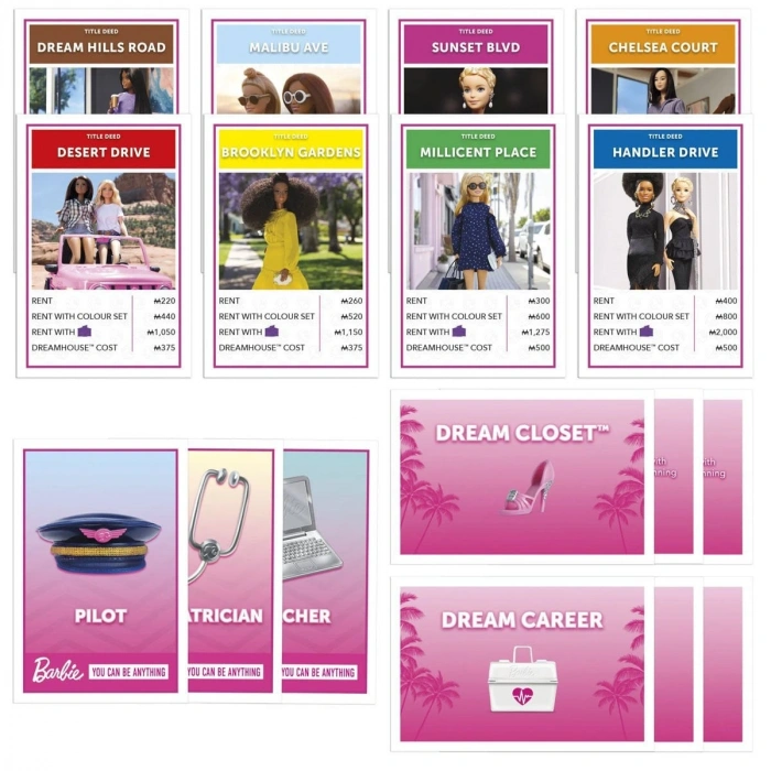 G0038 Monopoly Barbie