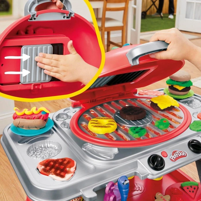 G0500 Play-Doh Cızırtılı Izgara Oyun Seti +3 yaş