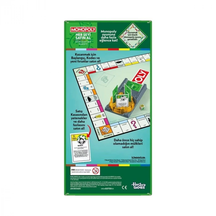 G0720 Monopoly Her Şeyi Al - Genişletme Paketi