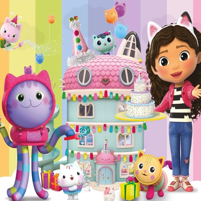 GB 709 GABBYS DOLLHOUSE PUZZLE 50 PRÇ