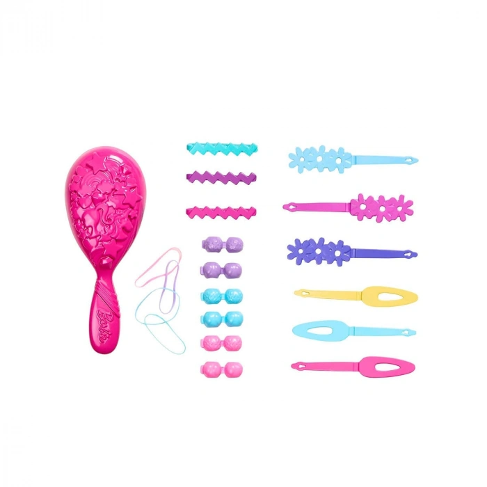 HMD88 Barbie Saç Tasarımı Büstü - Sarı Saçlı