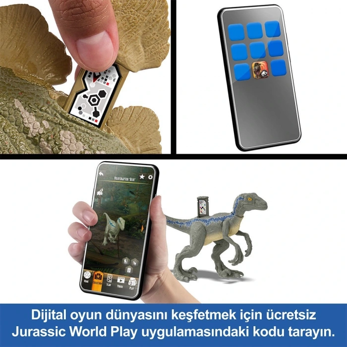 HRX50 Jurassic World Süper Güçlü Allosaurus Figürü