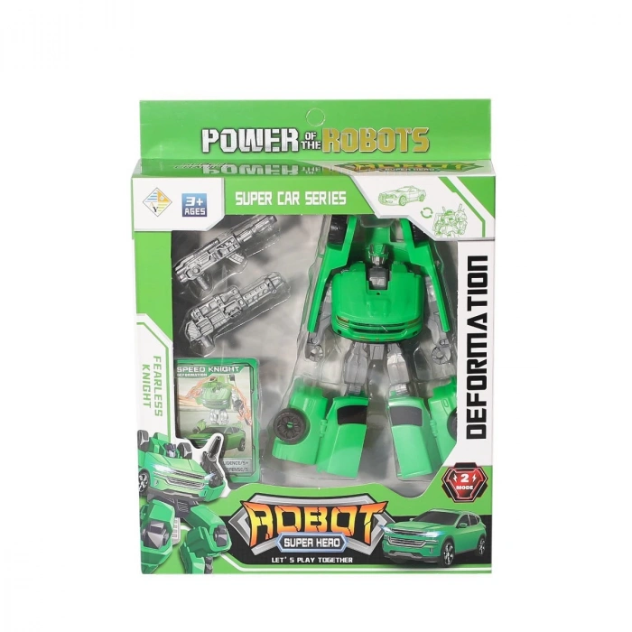 HY-8877 DÖNÜŞEBİLEN TRANSFORMERS KARTLI ARABA