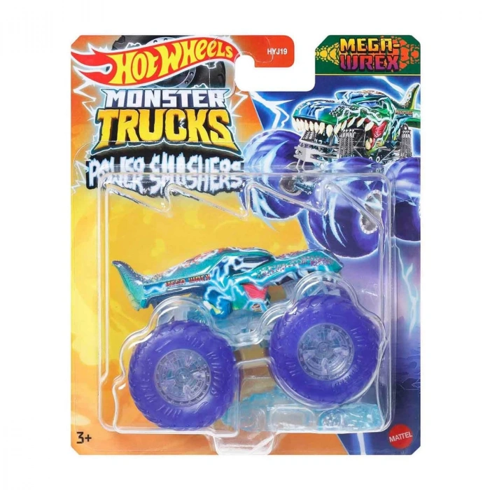 HYJ19 Hot Wheels Monster Trucks Power Smashers 1:64 Arabalar
