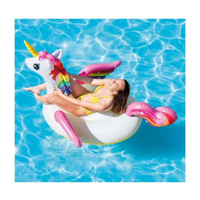 IBN57561 Tek Boynuzlu At Tutmaçlı Ada - Vardem Oyuncak