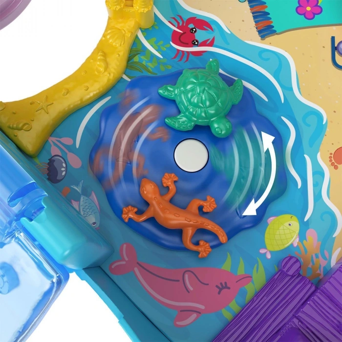 JCC22 Polly Pocket Hayvancıkların Karavan Macerası Oyun Seti
