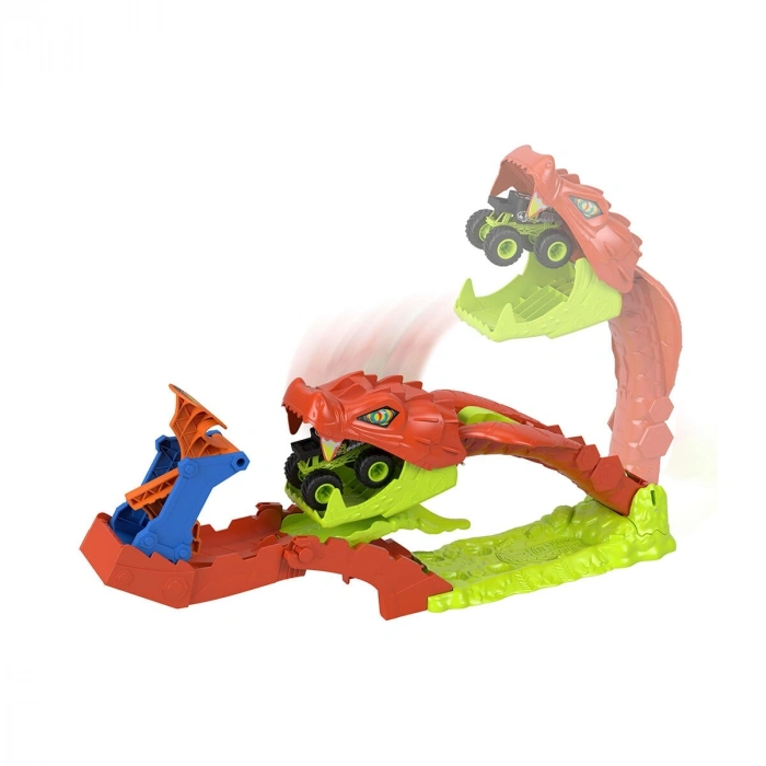 JJN44 Hot Wheels Monster Trucks Snake Bite Güç Darbesi