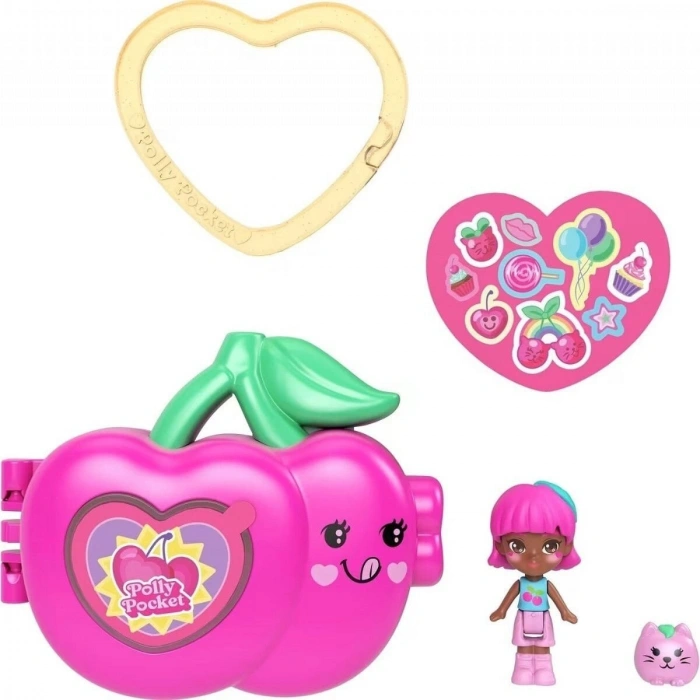 JKC86 Polly Pocket - Meyve Temalı Sürpriz Set