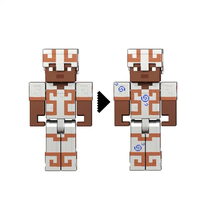 JKK15 HLB21 Minecraft 3lü Aksiyon Figür Seti 8 cm