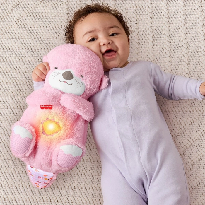 JLJ33 Fisher-Price Uyku Arkadaşı Pembe Su Samuru