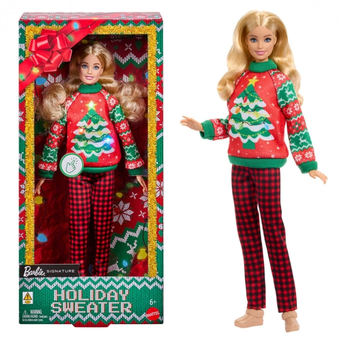 JML09 Barbie Yılbaşı Kazağı - Ugly Sweater