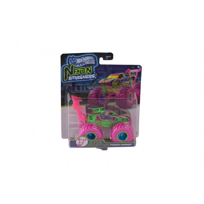 JMV39 Hot Wheels Monster Trucks Neon Smashers Araç Serisi