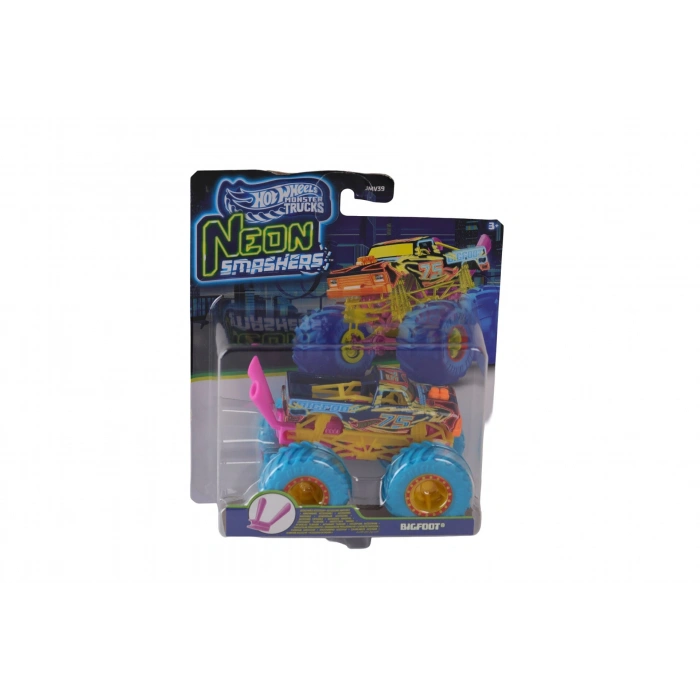 JMV39 Hot Wheels Monster Trucks Neon Smashers Araç Serisi