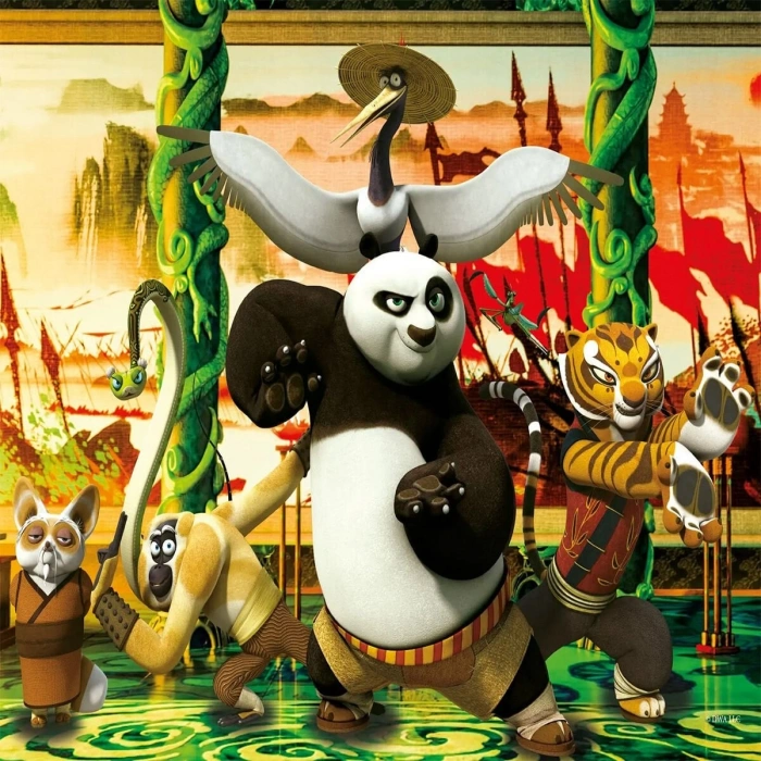 KP 113 KUNG FU PANDA PUZZLE 200 PRÇ