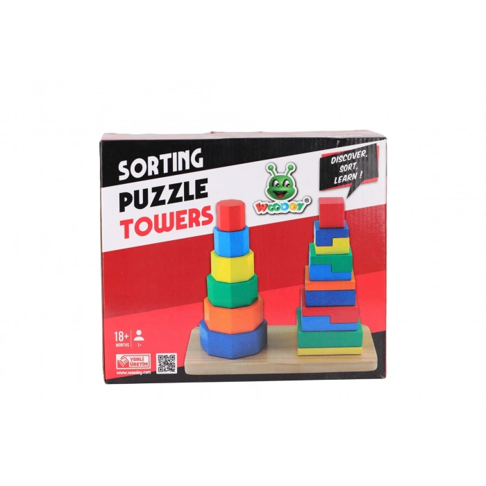 KR055 WOODOY 2Lİ ÇEŞİT KENAR KULELER 24