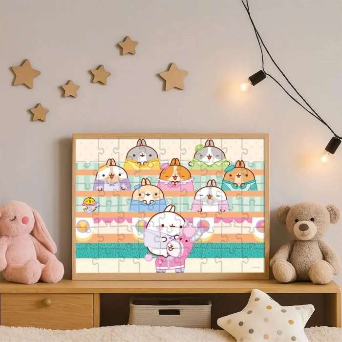 MOL 709 MOLANG 50 PARÇA LİSANSLI PUZZLE