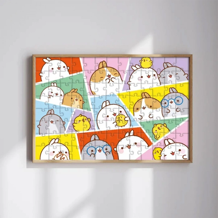 MOL 714 MOLANG 100 PARÇA LİSANSLI PUZZLE