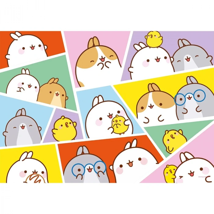 MOL 714 MOLANG 100 PARÇA LİSANSLI PUZZLE