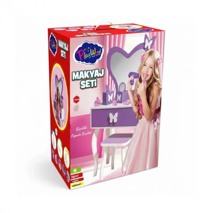 ONY-413 KUTUDA AHŞAP MAKYAJ SETİ