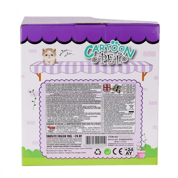 PFT-B025 Yürüyen Tasmalı Peluş Köpek