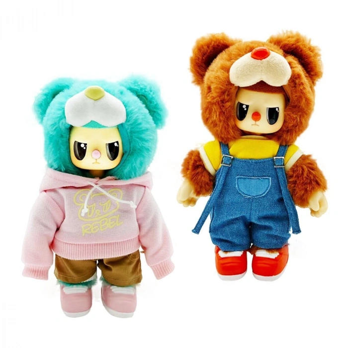 POPCSRB008 Rebel Bear Pozlanabilir Figür Cadde Serisi 6lı Display