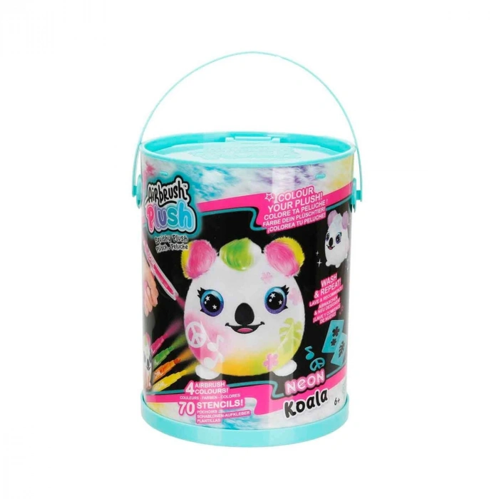 S00045573 SUN CNL HOBİ SET AIRBRUSH PELUŞ FOOD TASTIC SQUISHY