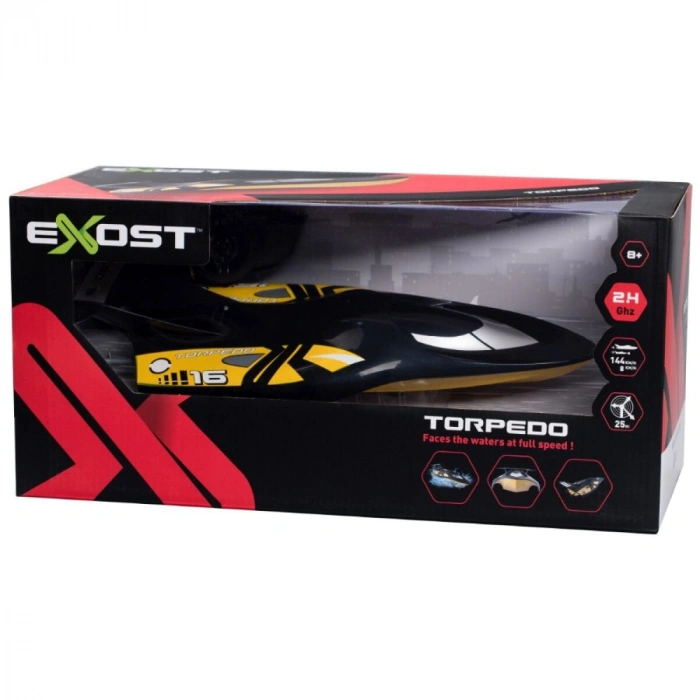 SIL 20222 Silverlit Exost Torpedo Kumandalı Sürat Teknesi -Necotoys