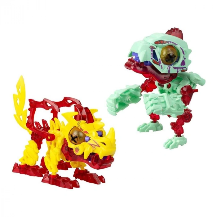 SIL 88694 Sesli ve Işıklı Biopod Zombies Inmotion İkili Dinozor Robot