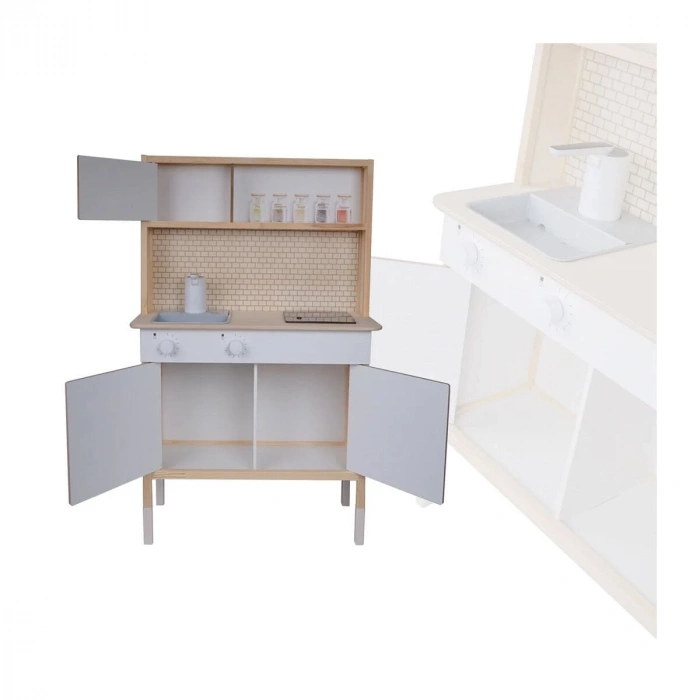 T1026 AHŞAP SU OYUN MUTFAĞI SU MOTORLU