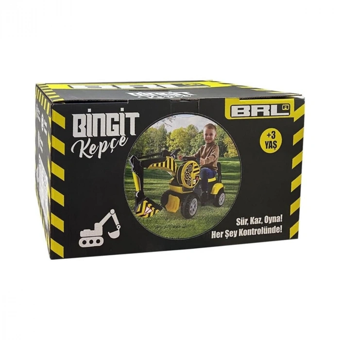 URT030-001  PEDALSIZ BİN-GİT İNŞAAT ARACI- KEPÇE