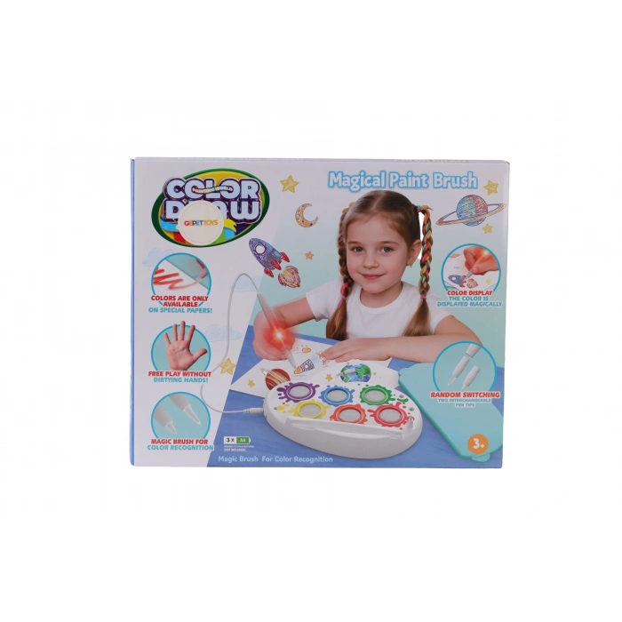 WF-6003A SİHİRLİ BOYAMA LEKESİZ IŞIKLI BOYAMA FIRÇASI