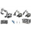 4D-E3 METAL DEĞİŞEBİLEN 3 BAŞLIKLI DUMAN ATAN İŞ MAKİNASI