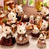 5848 Sylvanian Families Çikolata Kulaklı Tavşan Ailesi Yıldönümü Seti +3 yaş