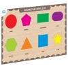 CAAHS-3204 CA GAMES AHŞAP GEOMETRİK ŞEKİLLER BUL-TAK