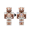 JKK15 HLB21 Minecraft 3lü Aksiyon Figür Seti 8 cm