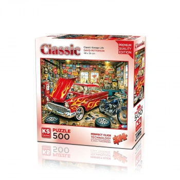 20104 PUZZLE 500 CLASSİC GARAGE LİFE