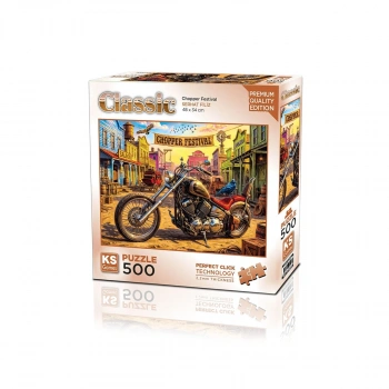 20107 PUZZLE 500 CHOPPER FESTİVAL