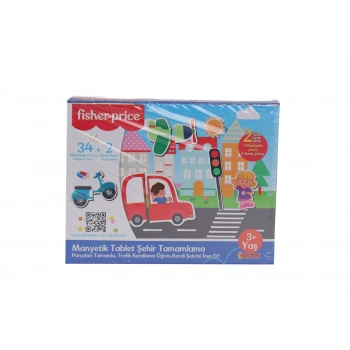 3127 FİSHER PRİCE MANYETİK TABLET ŞEHİR TAMAMLAMA