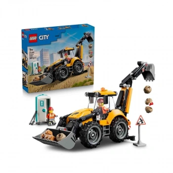 60480 Lego City Rides Sarı Kazıcı Yükleyici 301 parça +7 yaş