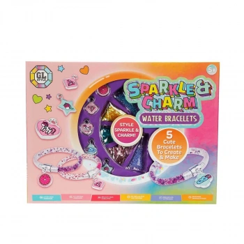 76962 SUN-RMS-HOBİ SET GL GLITTER AQUA BRACELETS